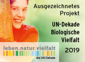 Auszeichnung als Projekt der UN-Dekade Biologische Vielfalt